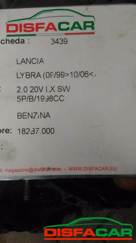 Cambio usato Lancia Lybra 1999, codice 182B7000 – foto 10 di 10