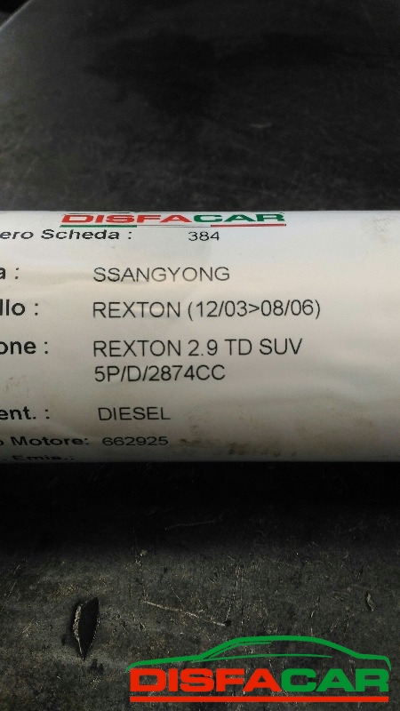 Albero di trasmissione usato Ssangyong REXTON 2003, codice 662925 – foto 9 di 9