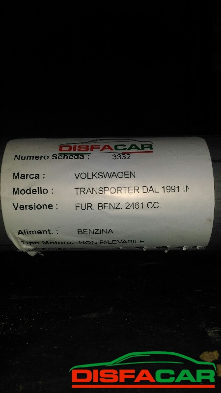 Albero di trasmissione usato Volkswagen TRANSPORTER 1991, codice ACU – foto 12 di 12