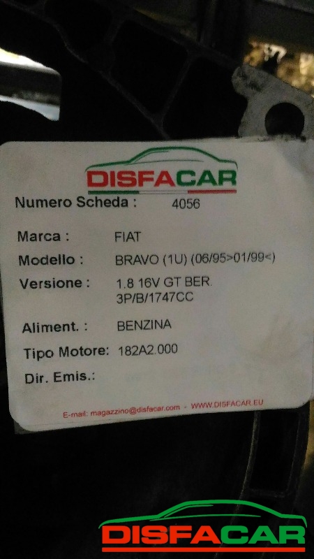 Cambio usato Fiat Bravo 1995, codice 182A2000 – foto 10 di 10