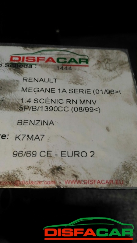 Cambio usato Renault Megane 1A SERIE 1999, codice K7MA7 – foto 9 di 9