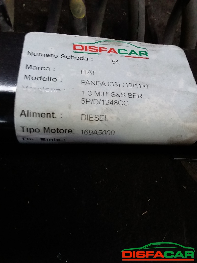 Assale posteriore usato Fiat Panda 2A SERIE 2003, codice 188A4000 – foto 9 di 10