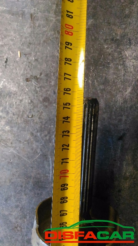 Albero di trasmissione usato Mazda B series B2500. 2A SERIE. PICK-UP, codice WL – foto 8 di 9
