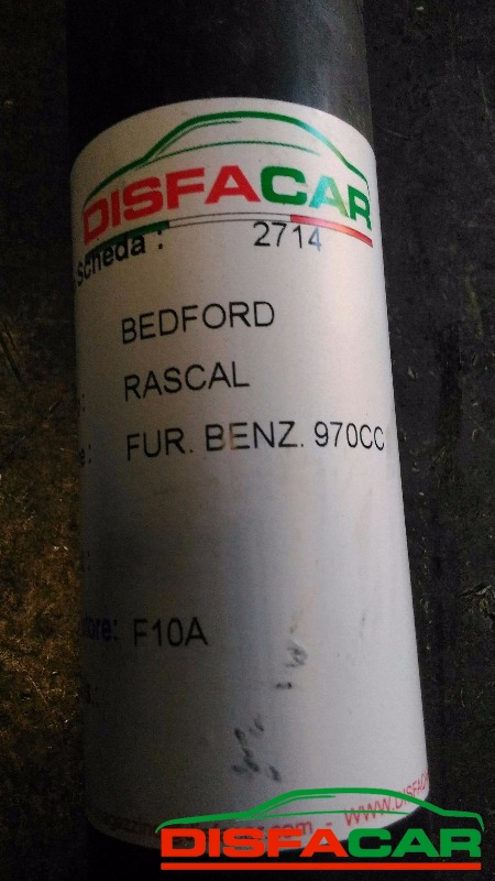 Albero di trasmissione usato BEDFORD RASCAL - MIDI 1989, codice F10A – foto 8 di 9