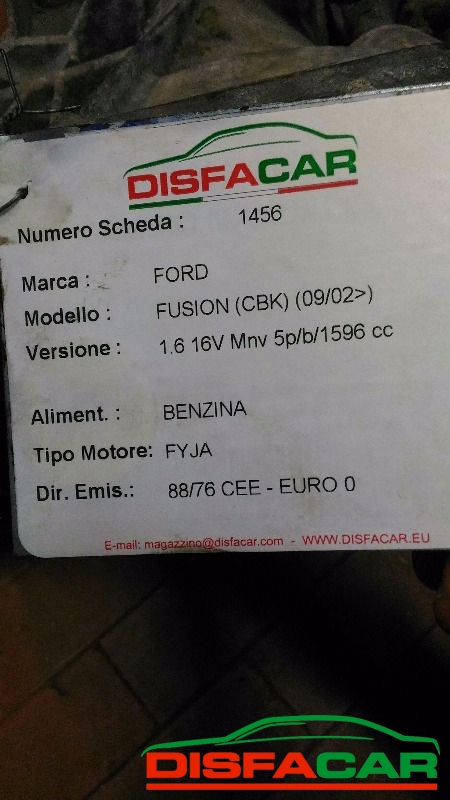 Cambio usato Ford Fusion 2002, codice FYJA – foto 5 di 7