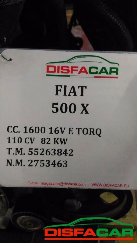 Motore usato Fiat 500X 2015, codice 55263842 – foto 8 di 8
