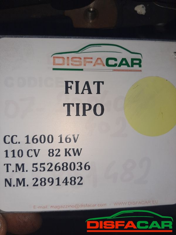 Motore usato Fiat Tipo 2015, codice 55268036 – foto 8 di 9