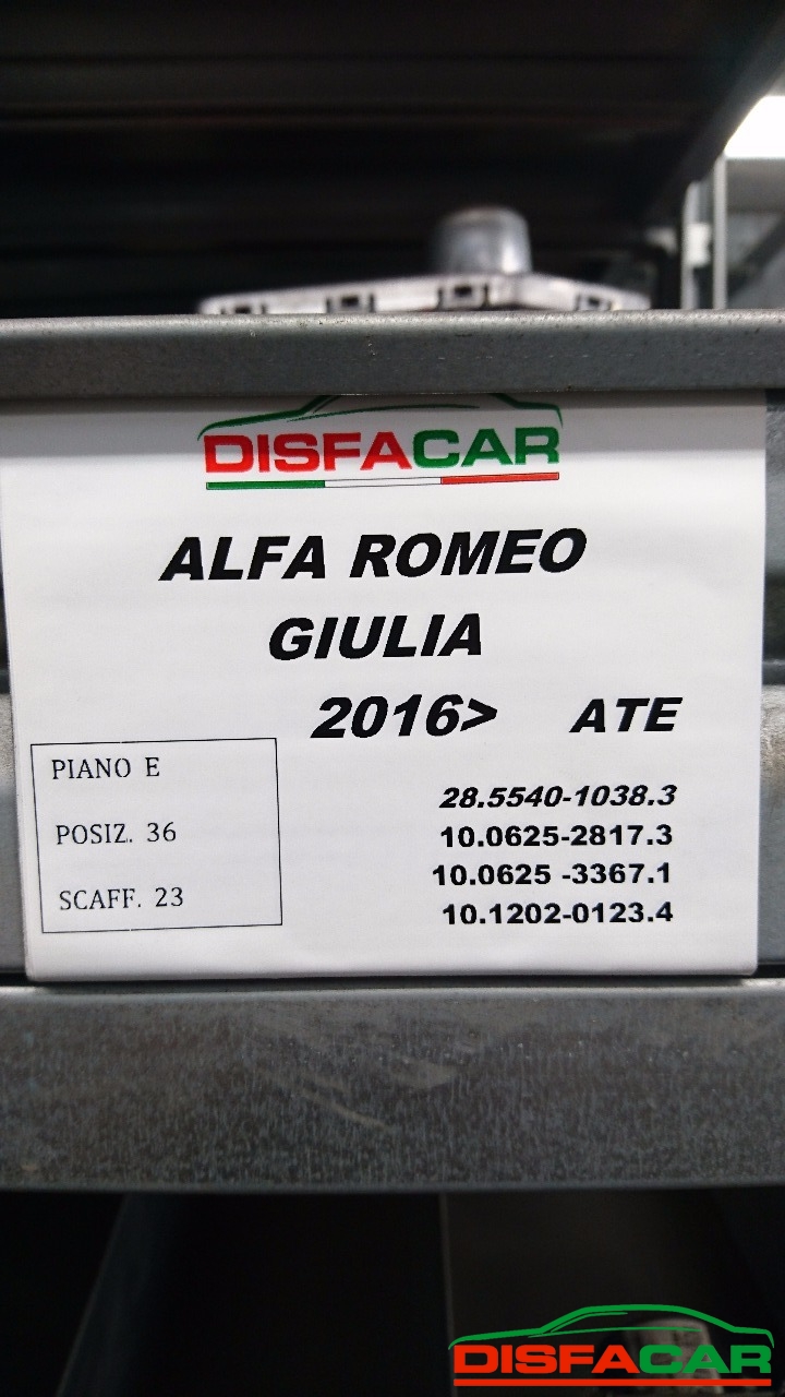 Centralina abs Alfa Romeo Giulia