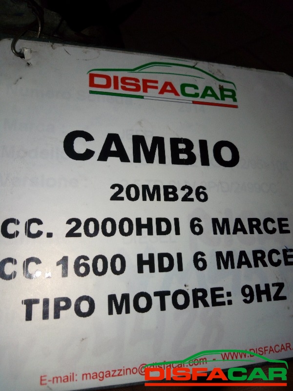 Cambio usato Peugeot 25 2010, codice 9HZ – foto 8 di 9