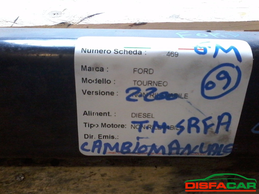 Assale posteriore usato Ford Tourneo 2009, codice Srfa – foto 5 di 6