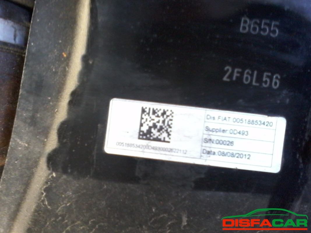 Telaietto anteriore usato Fiat 500L 2015 – foto 5 di 8