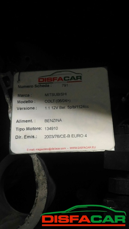 Cambio usato Mitsubishi Colt 2004, codice 134910 – foto 8 di 8