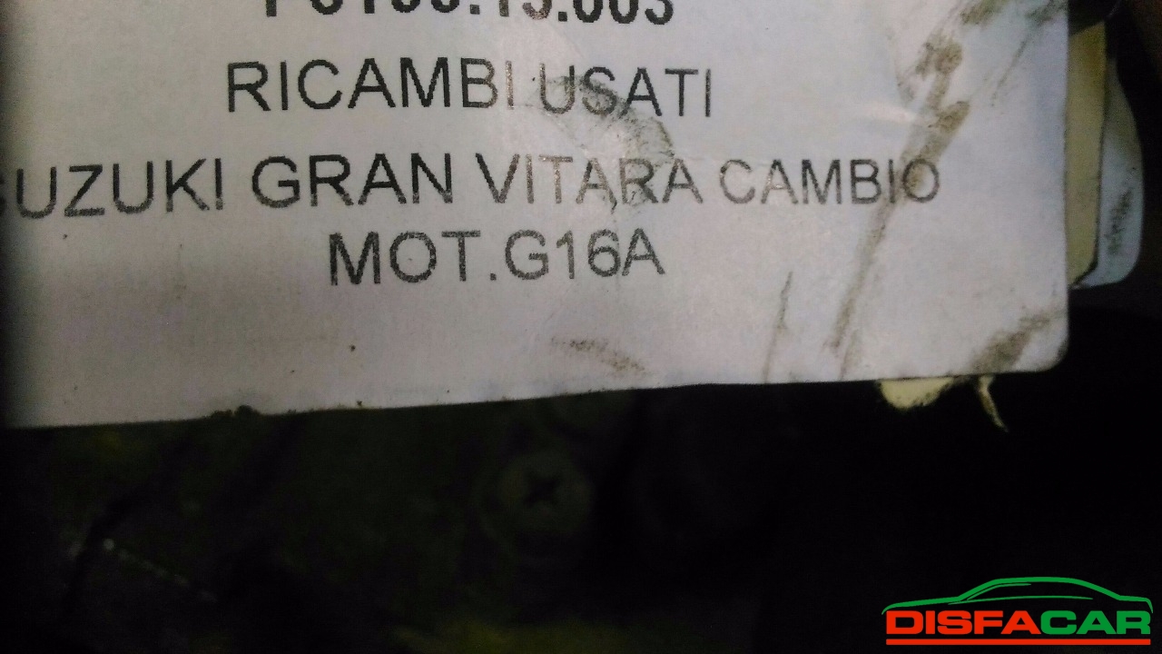 Cambio usato Suzuki Grand Vitara, codice G16A – foto 7 di 7