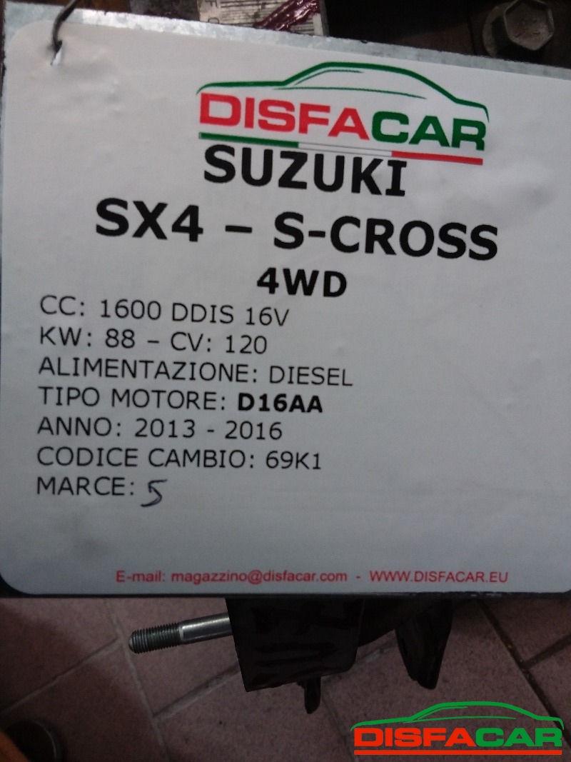 Cambio usato Suzuki SX4 2013, codice D16AA – foto 9 di 9