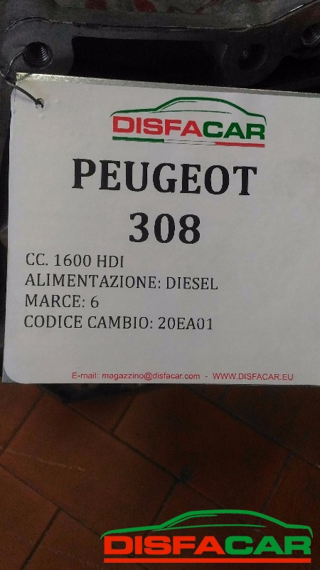 Cambio usato Peugeot 308, codice 9HZ – foto 9 di 9