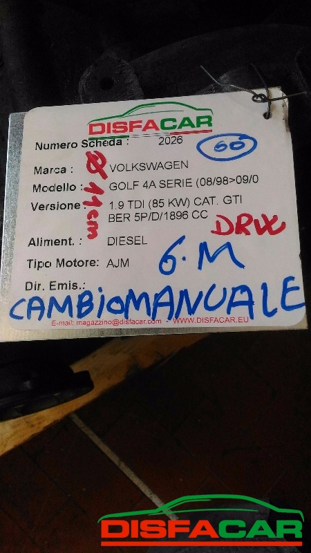 Cambio usato Volkswagen Golf Serie 4 - SEAT LEON 1998, codice AJM – foto 8 di 9