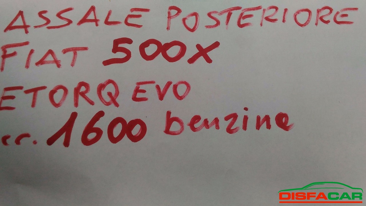 Assale posteriore usato Fiat 500X ETORQ EVO – foto 10 di 10