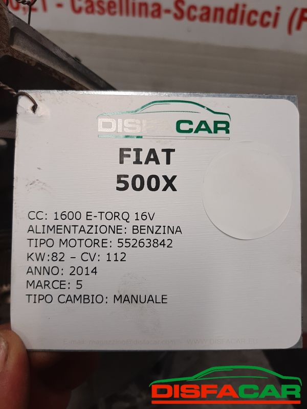 Cambio usato Fiat 500X 2015, codice 55263842 – foto 9 di 10
