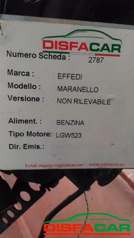 Motore usato Microcar EFFEDI MARANELLO, codice LGW523 – foto 8 di 8