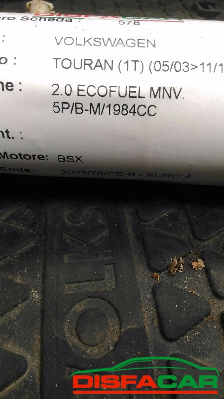 Assale posteriore usato Volkswagen Touran ECOFUEL 2003, codice BSX – foto 7 di 8