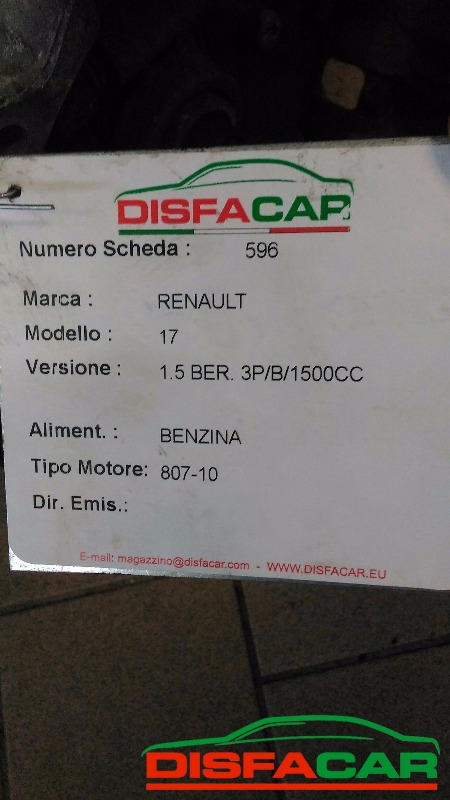 Cambio usato Renault R17 TL 1971, codice A2L – foto 8 di 8