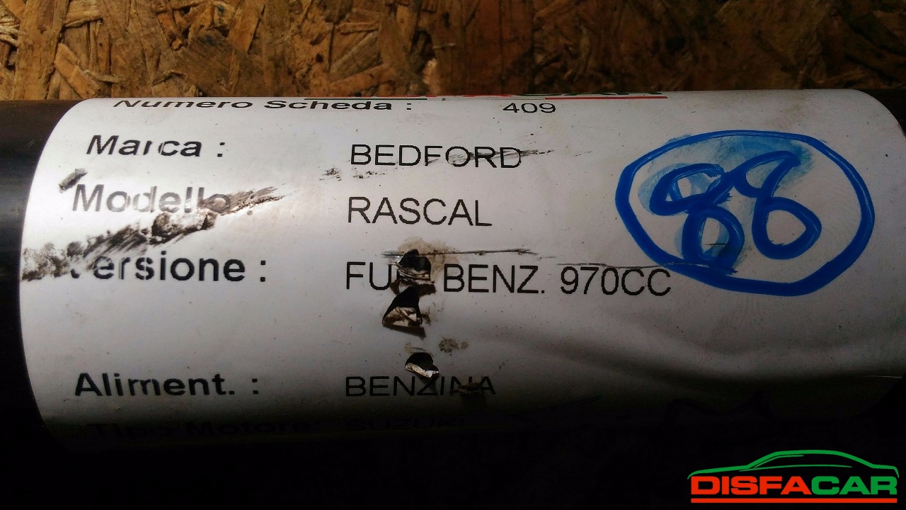 Albero di trasmissione usato BEDFORD RASCAL 1988 – foto 8 di 8