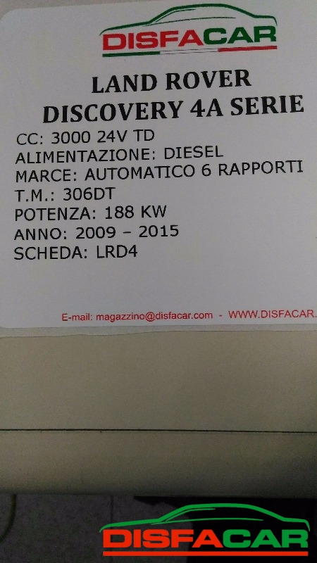 Cambio usato Land Rover Discovery 4A SERIE 2009, codice 304DT – foto 13 di 13
