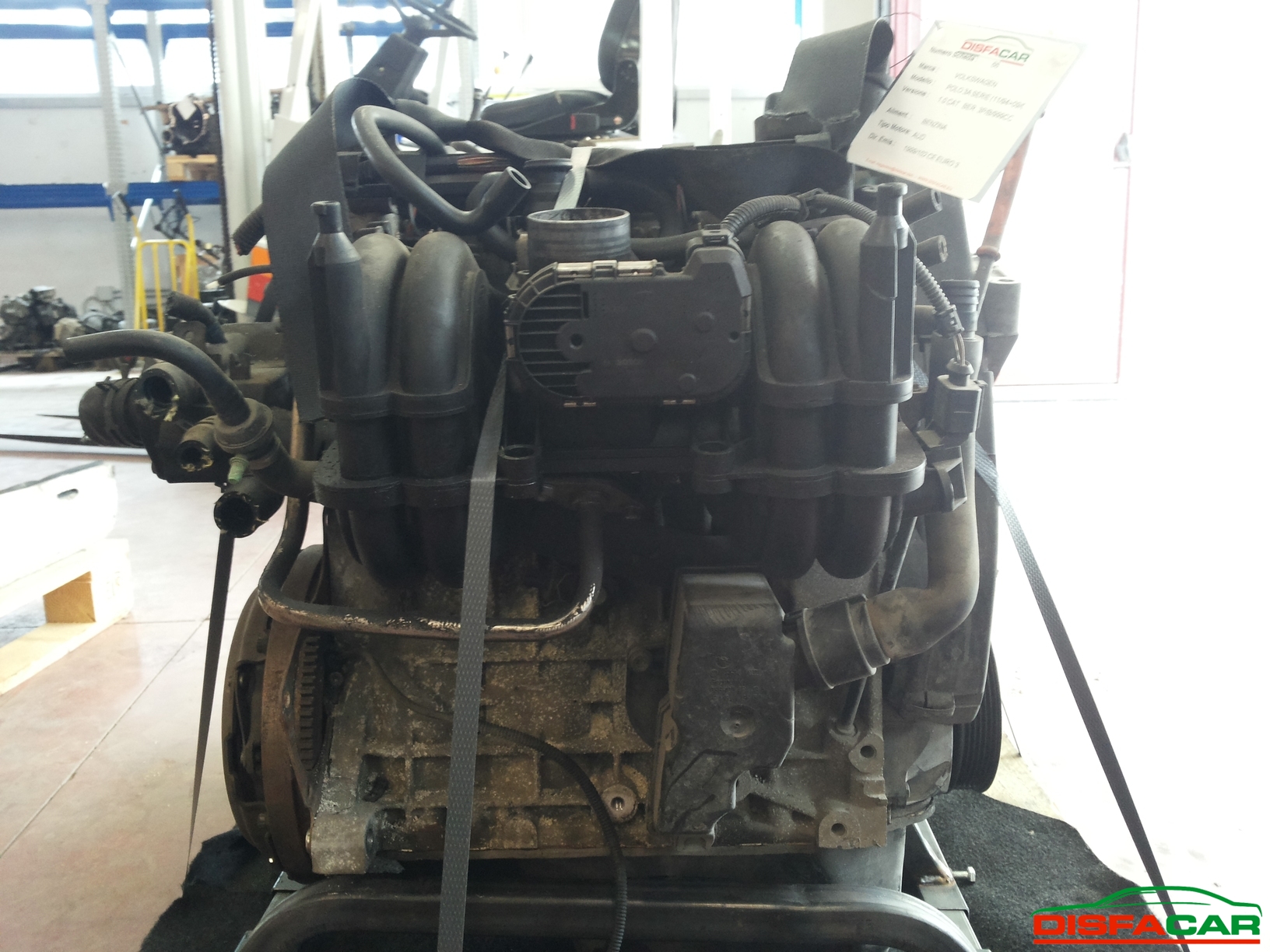 Motore usato Volkswagen Polo CC 1000, codice AUD – foto 2 di 4