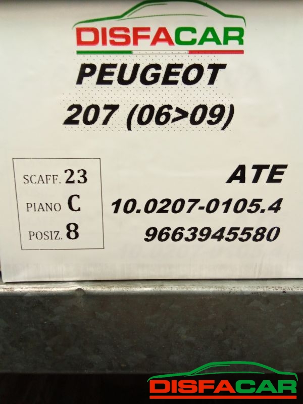 Centralina abs Peugeot 207 2006 – pezzo 1