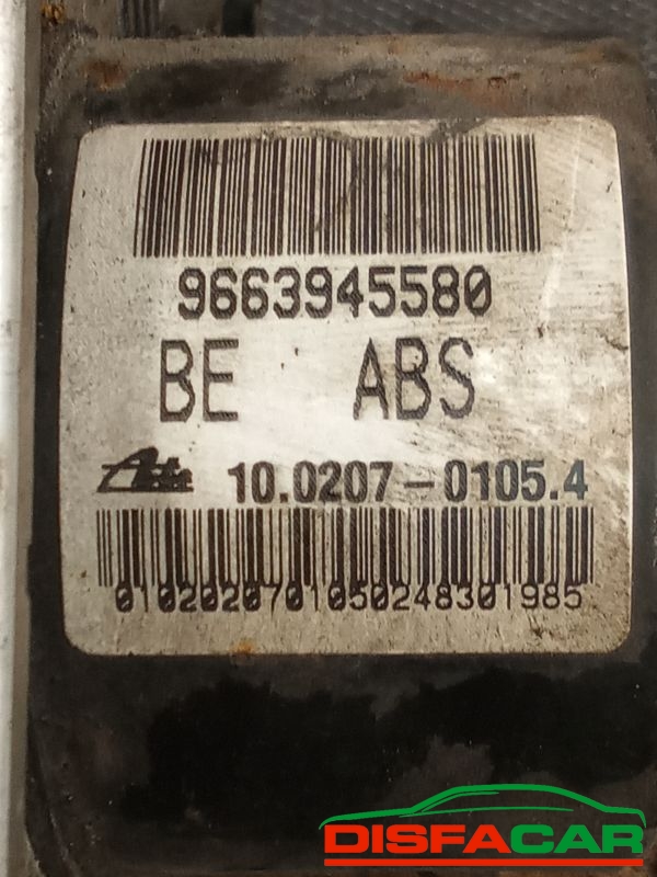 Centralina ABS usata Peugeot 207 2006, codice 10.0207-0105.4 – foto 3 di 8