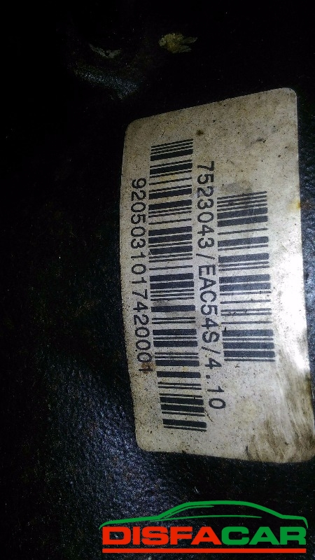 Assale anteriore con differenziale 4x4 usato BMW X5 E53 2000, codice M54E53 – foto 5 di 9