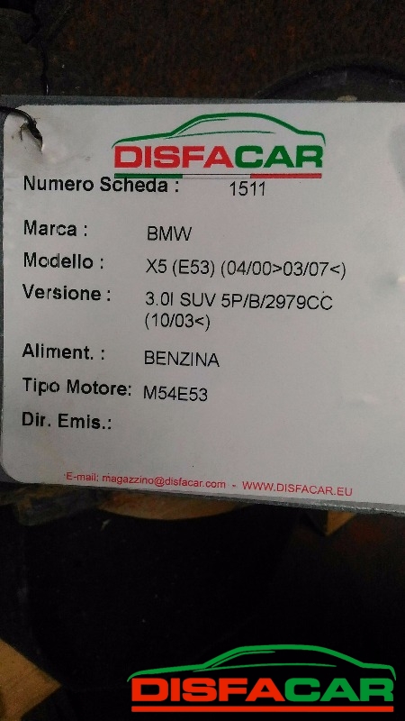 Assale anteriore con differenziale 4x4 usato BMW X5 E53 2000, codice M54E53 – foto 9 di 9