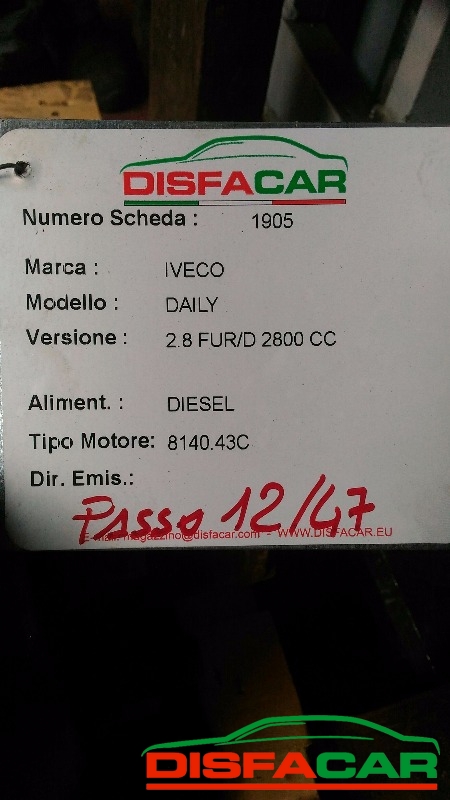 Differenziale posteriore usato Iveco DAILY, codice 8140.43C – foto 10 di 10