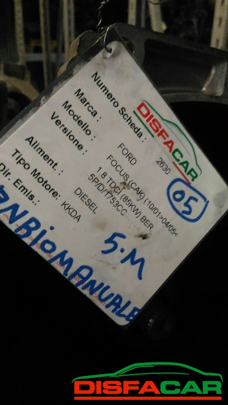 Cambio usato Ford Focus 2001, codice KKDA – foto 7 di 7