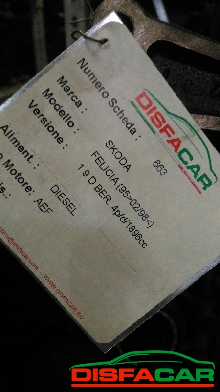 Cambio usato Skoda Felicia 1995, codice AEF – foto 7 di 7