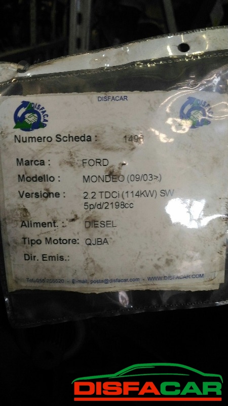 Cambio usato Ford Mondeo 2003, codice QJBA – foto 8 di 8