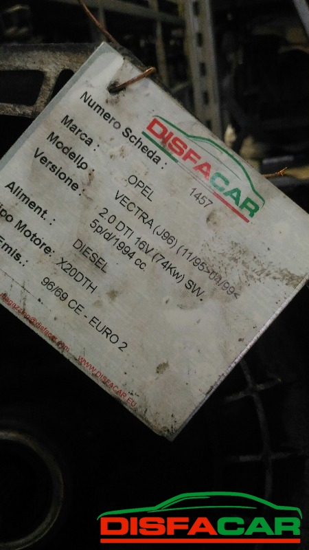Cambio usato Opel Vectra ASTRA 1995, codice X20DTH – foto 7 di 7