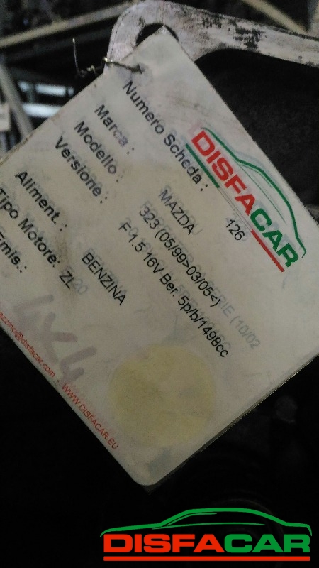 Cambio usato Mazda 323 1999, codice ZL – foto 8 di 8