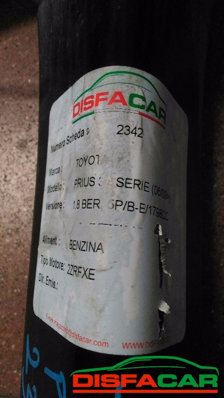 Assale posteriore usato Toyota Prius 3A SERIE HYBRID BENZINA/ELETTRICO 2009, codice 2ZRFXE – foto 7 di 7