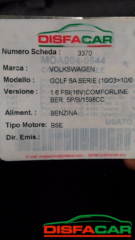 Assale posteriore usato Volkswagen Golf 5A SERIE - 6A SERIE -ALTEA 2003, codice BKD – foto 10 di 18
