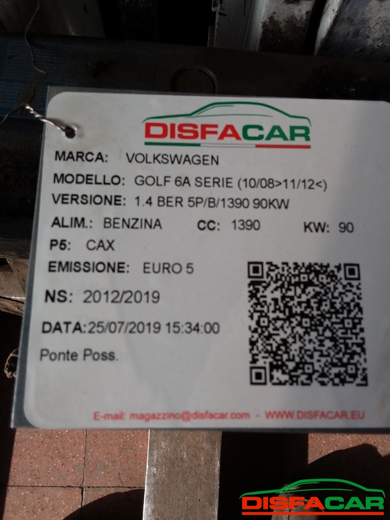 Assale posteriore usato Volkswagen Golf 5A SERIE - 6A SERIE -ALTEA 2003, codice BKD – foto 16 di 18