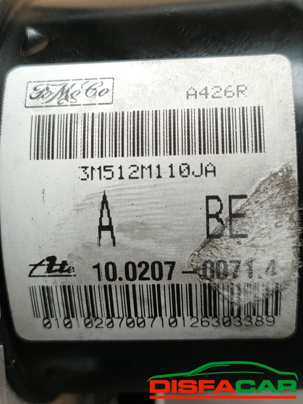 Centralina ABS usata Ford Focus FOCUS C-MAX 2004, codice 10.0207-0071.4 – foto 3 di 9