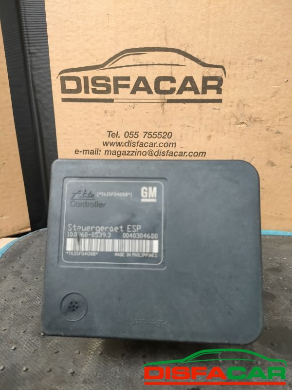 Centralina ABS usata Opel Astra H 2004, codice 10.0206-0206.4 – foto 10 di 10