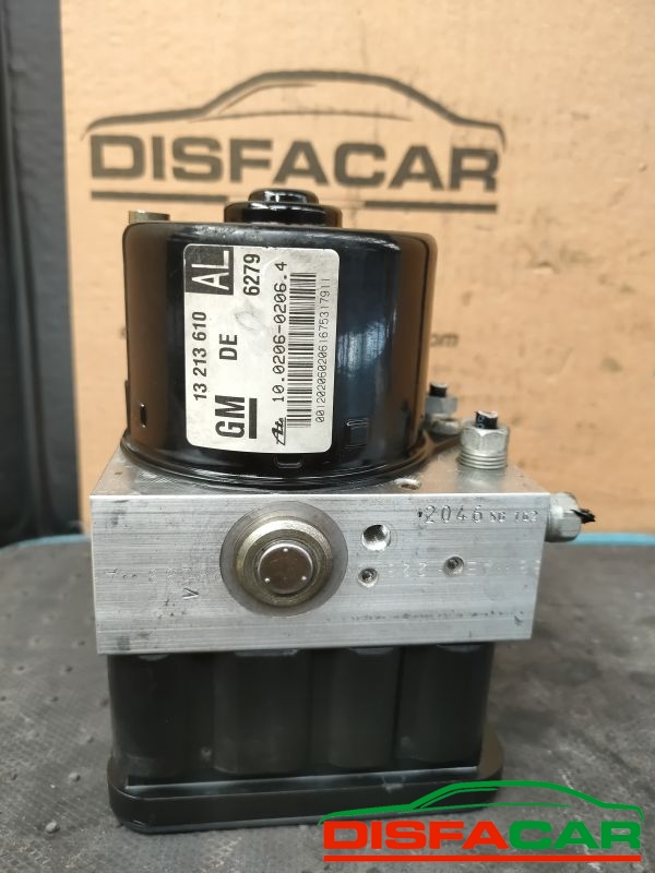 Centralina ABS usata Opel Astra H 2004, codice 10.0206-0206.4 – foto 6 di 10