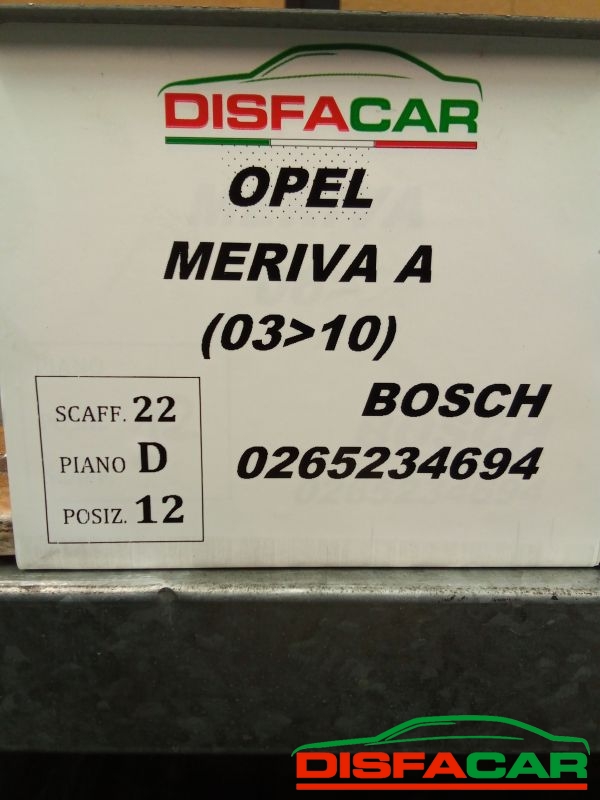 Centralina abs Opel Meriva 2003