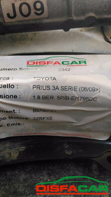 Telaietto anteriore usato Toyota Prius 3A SERIE HYBRID 2009, codice 2ZRFXE – foto 4 di 4