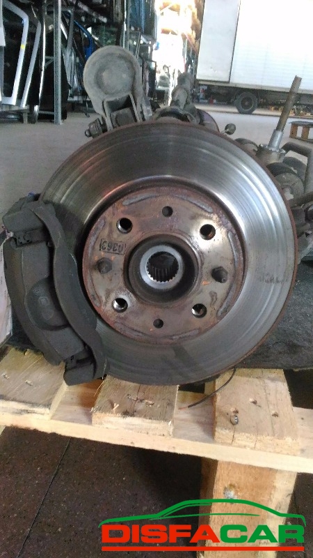 Telaietto anteriore usato Fiat Panda MANCA PINZA SX. SOLO MOZZI 2003, codice 188A8000 – foto 4 di 11