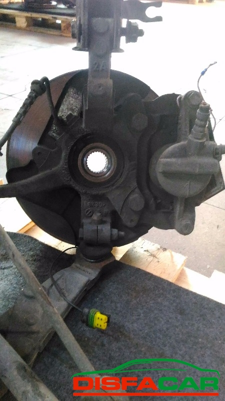 Telaietto anteriore usato Fiat Panda MANCA PINZA SX. SOLO MOZZI 2003, codice 188A8000 – foto 5 di 11