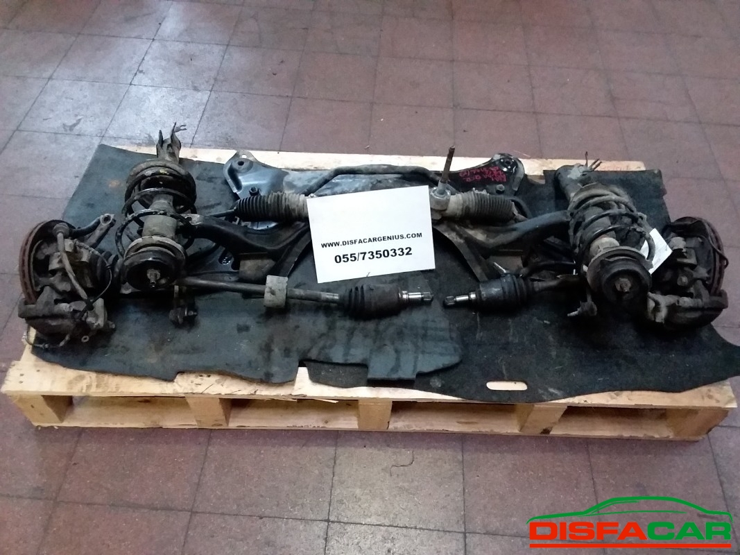 Telaietto anteriore usato Fiat Panda MANCA PINZA SX. SOLO MOZZI 2003, codice 188A8000 – foto 11 di 11