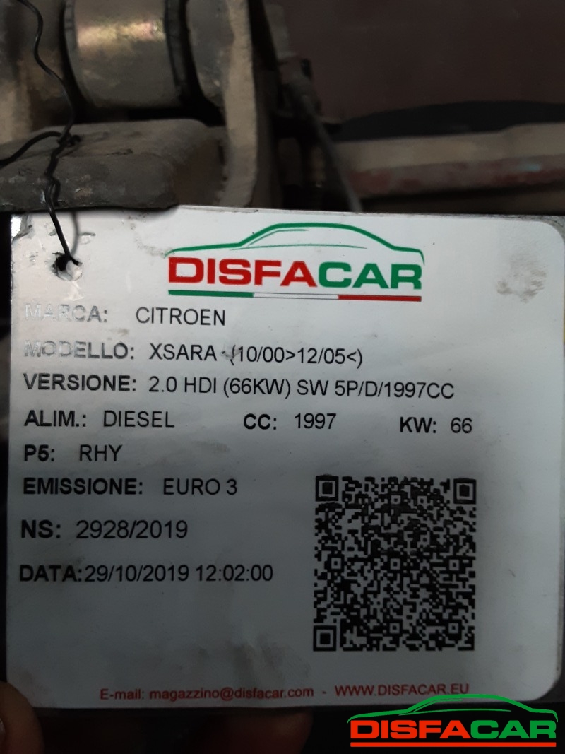 Assale posteriore usato Citroën Xsara BERLINA 2000, codice RHY – foto 7 di 7